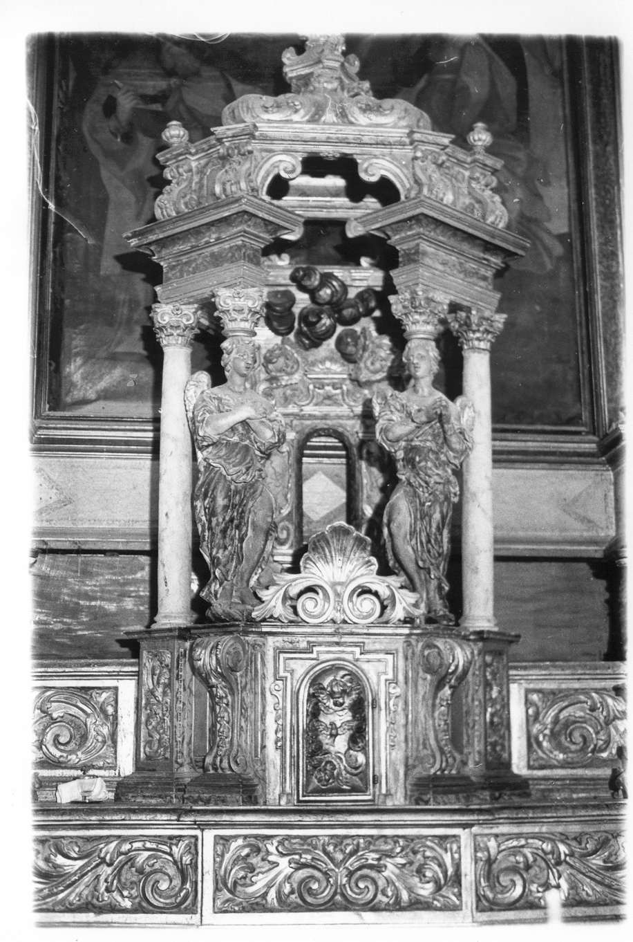 altare maggiore - manifattura veneta (prima metà sec. XVIII)