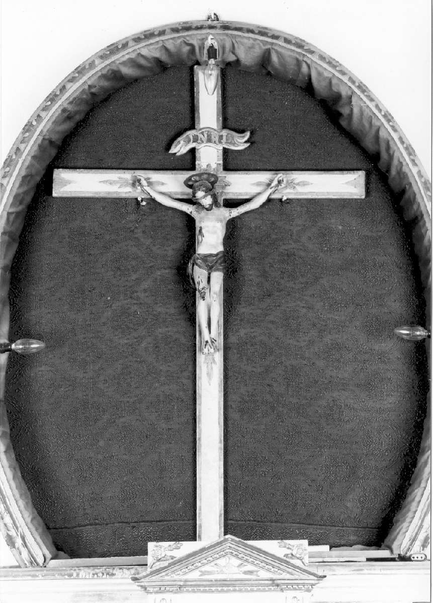 crocifisso - manifattura reggiana (sec. XVIII)