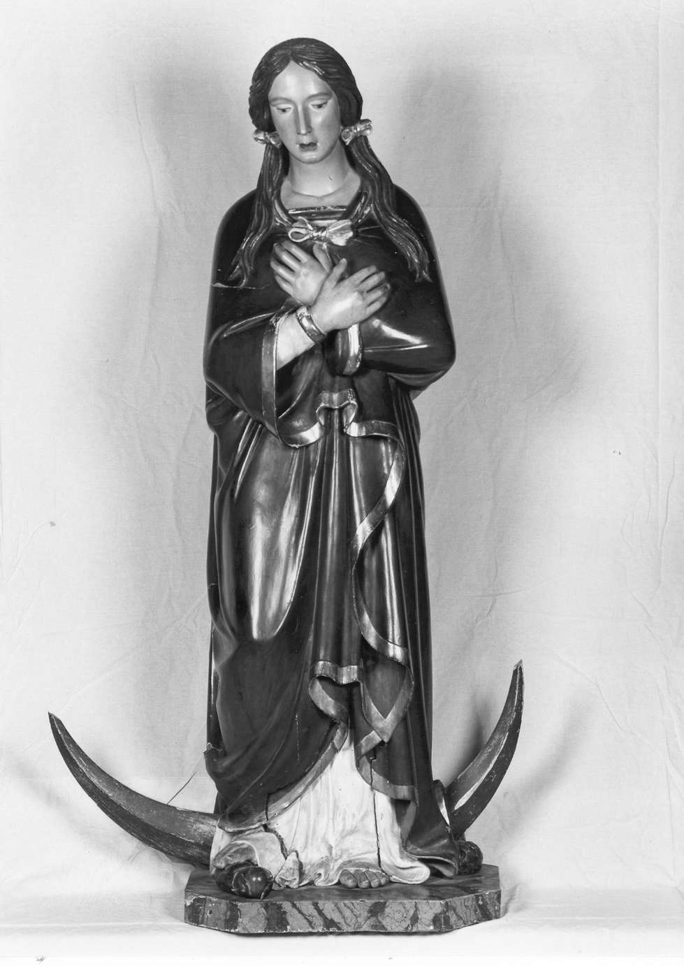 Madonna Immacolata (statua) - manifattura Italia settentrionale (seconda metà sec. XIX)
