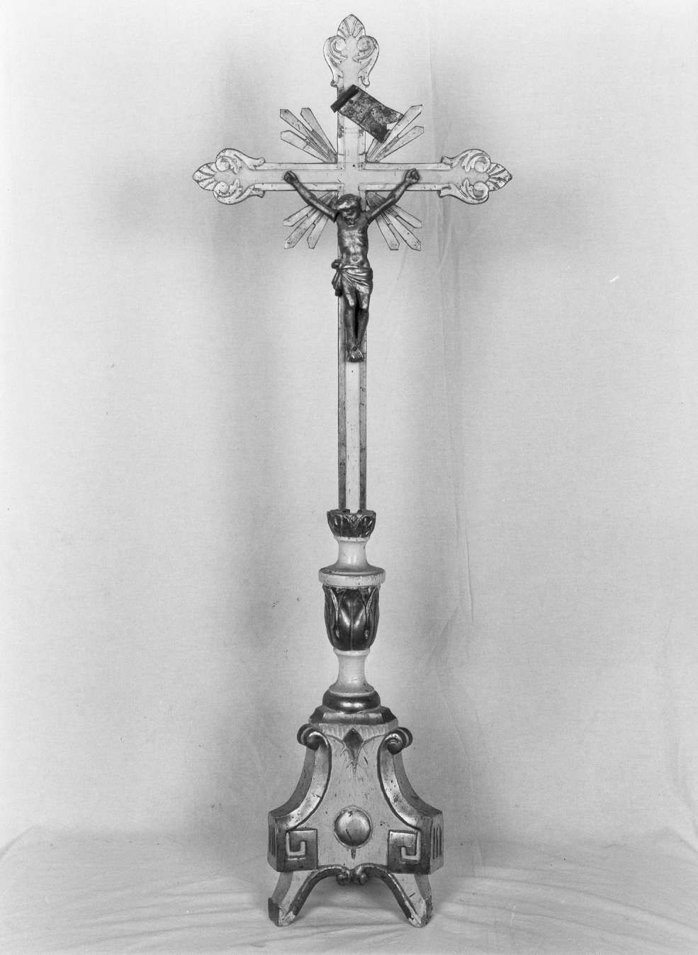 croce d'altare - manifattura emiliano-lombarda (prima metà sec. XIX)
