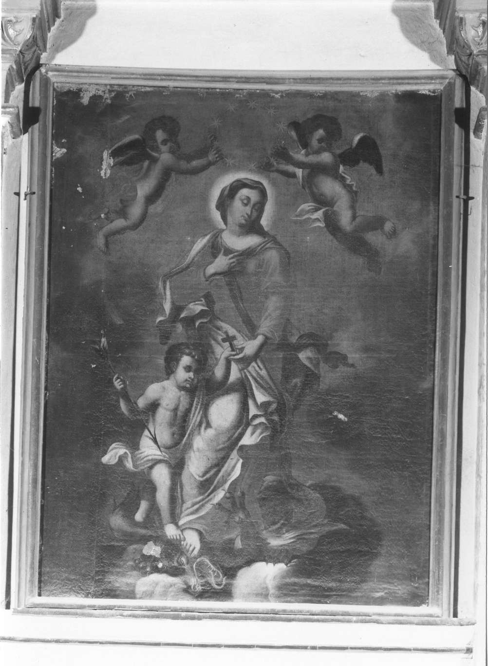 Madonna Immacolata (dipinto) di Le Bel Giovan Battista (attribuito) (secondo quarto sec. XVIII)