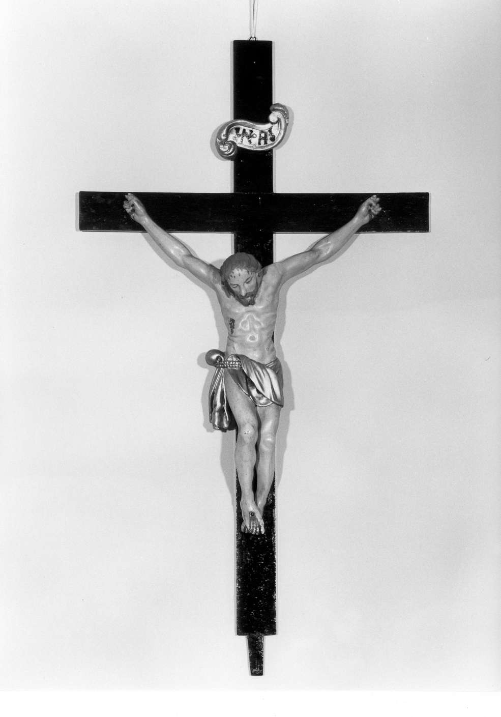 crocifisso - manifattura emiliano-lombarda (seconda metà sec. XVIII)