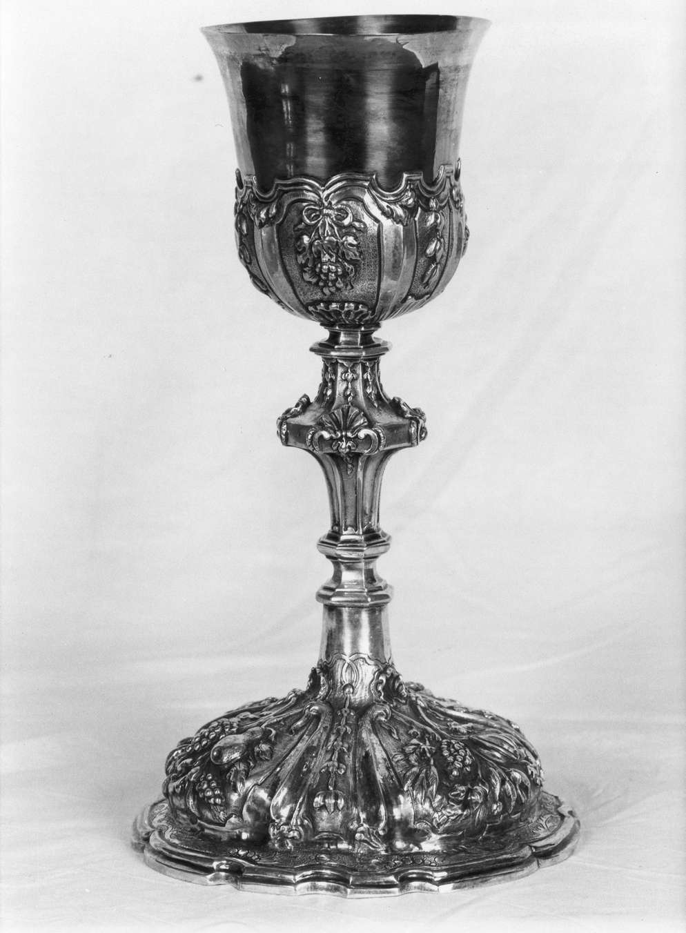 calice - manifattura mantovana (metà sec. XVIII)