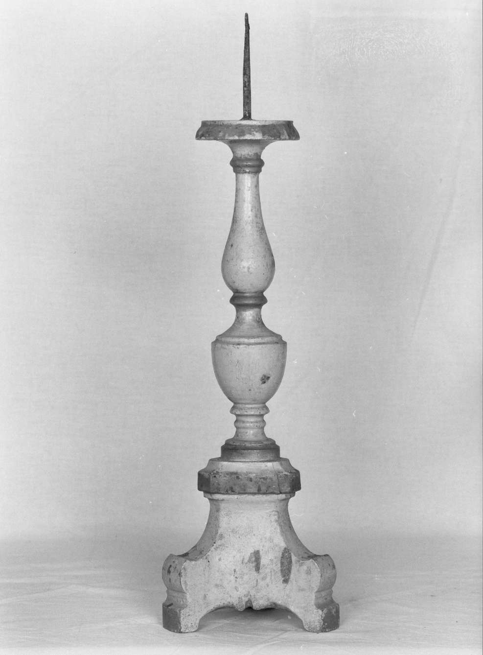 candeliere, serie - manifattura emiliano-lombarda (seconda metà sec. XIX)