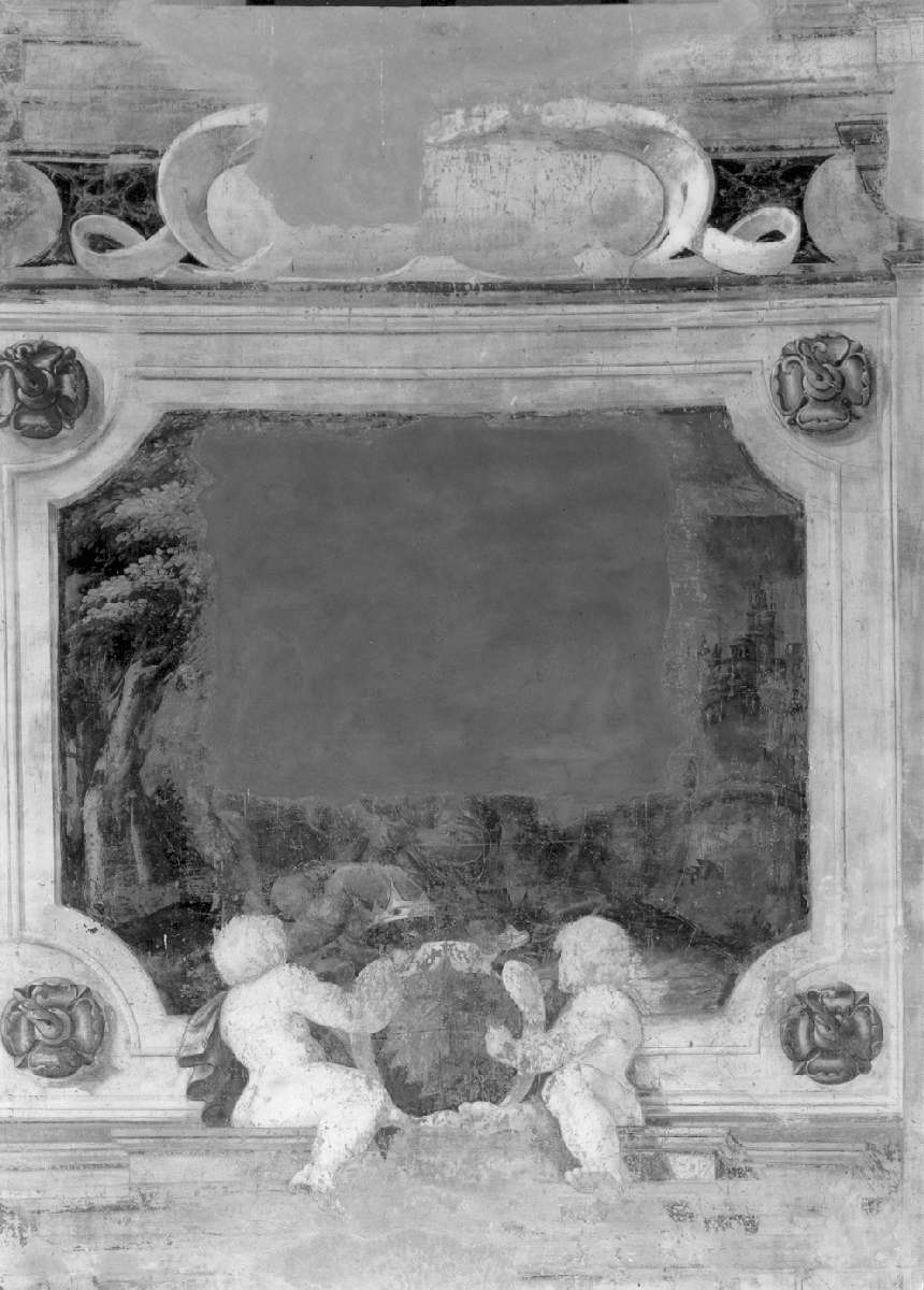 episodio della Gerusalemme liberata (dipinto, elemento d'insieme) di Battistelli Pier Francesco (e aiuti) (sec. XVII)