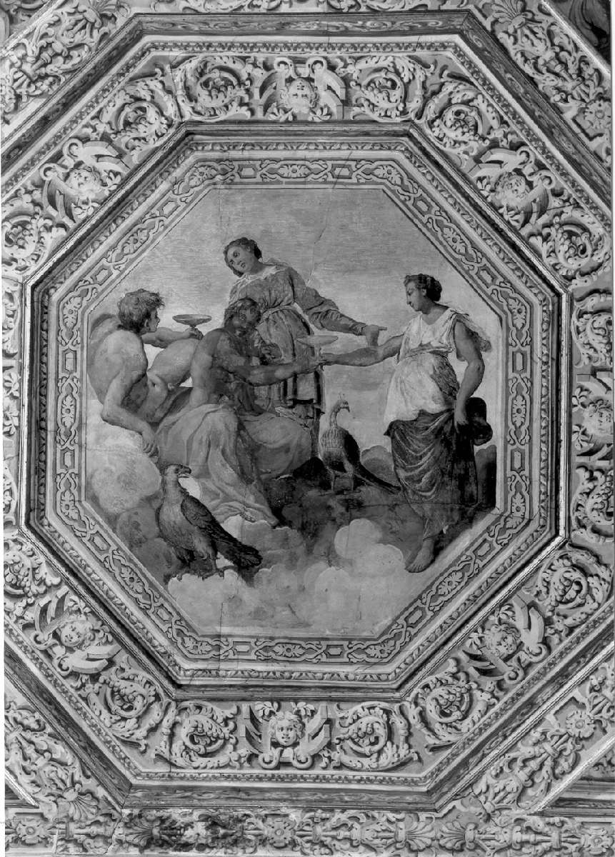 baccanale (dipinto, elemento d'insieme) - ambito emiliano (primo quarto sec. XVII)