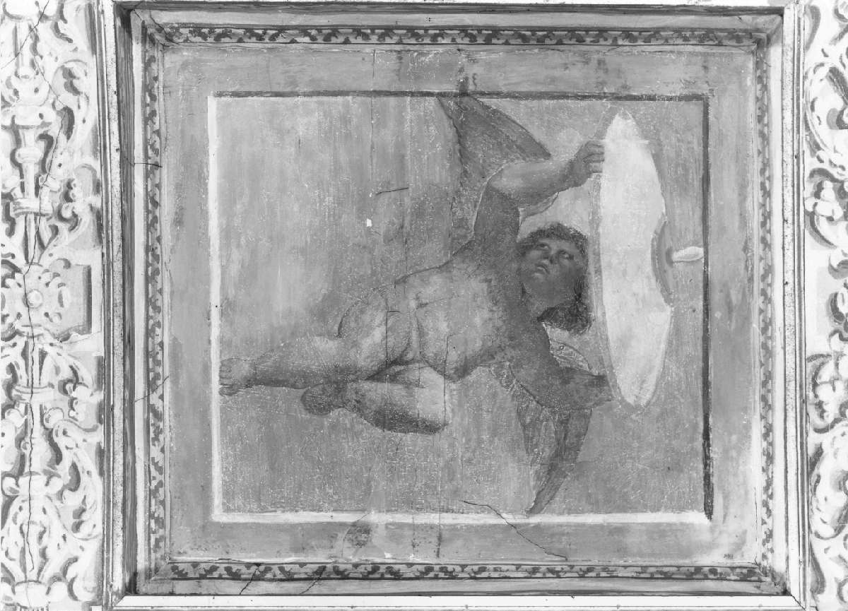 putti alati (dipinto, elemento d'insieme) - ambito emiliano (primo quarto sec. XVII)