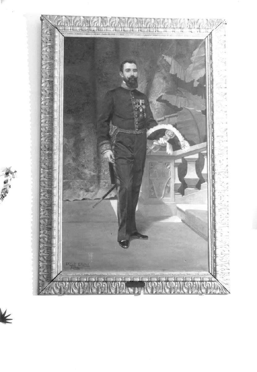 ritratto del conte Vittorio Carrobbio di Carrobbio (dipinto) di Eruli Erulo (inizio sec. XX)