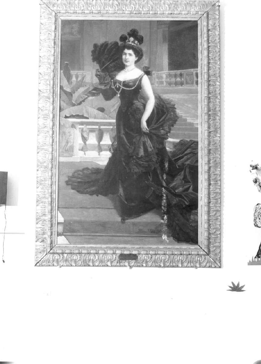 ritratto della contessa Elena Carrobbio di Carrobbio (dipinto) di Eruli Erulo (inizio sec. XX)