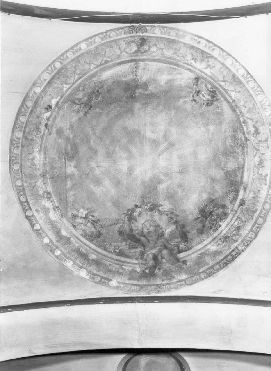 putti alati (dipinto, complesso decorativo) di Forti Fermo (attribuito) (fine sec. XIX)