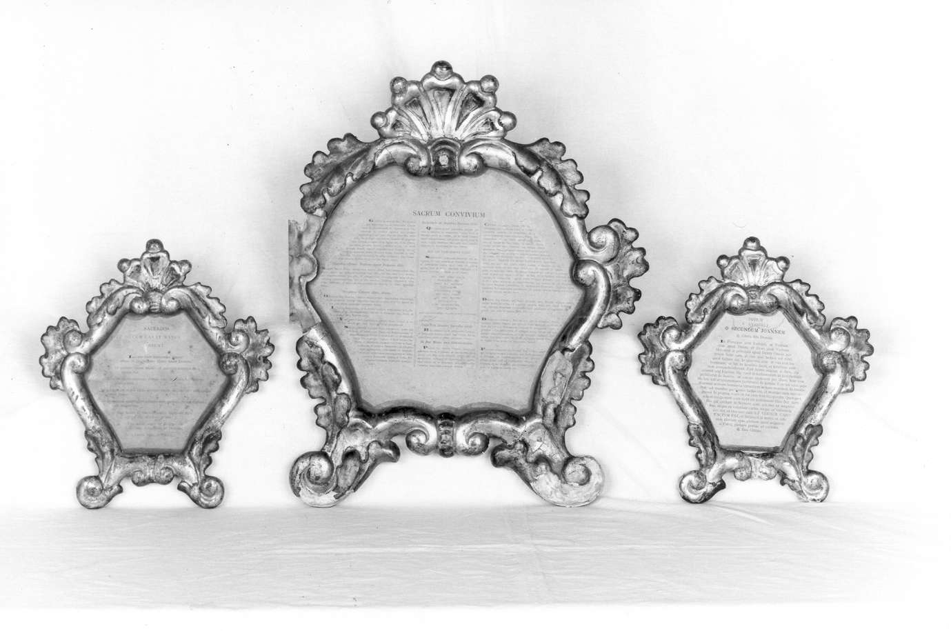 cartagloria, insieme - manifattura emiliana (fine/inizio secc. XVII/ XVIII)