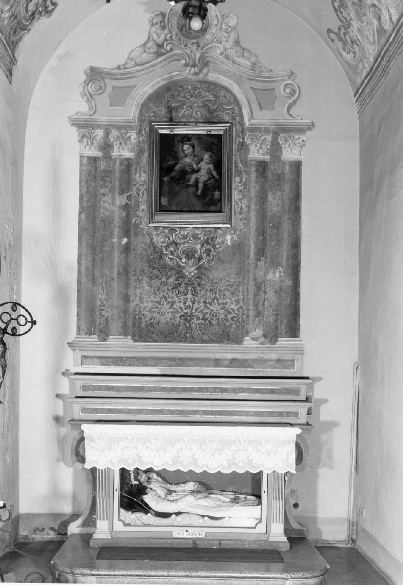 altare - manifattura emiliana (primo quarto sec. XX)