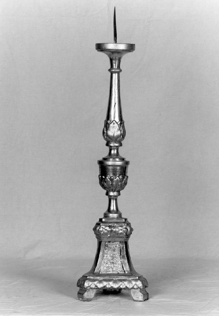 candeliere, serie - manifattura emiliana (prima metà sec. XIX)