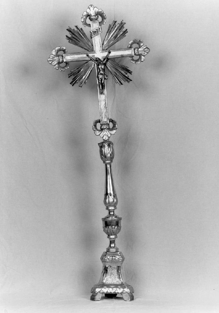 croce d'altare - manifattura emiliana (prima metà sec. XIX)