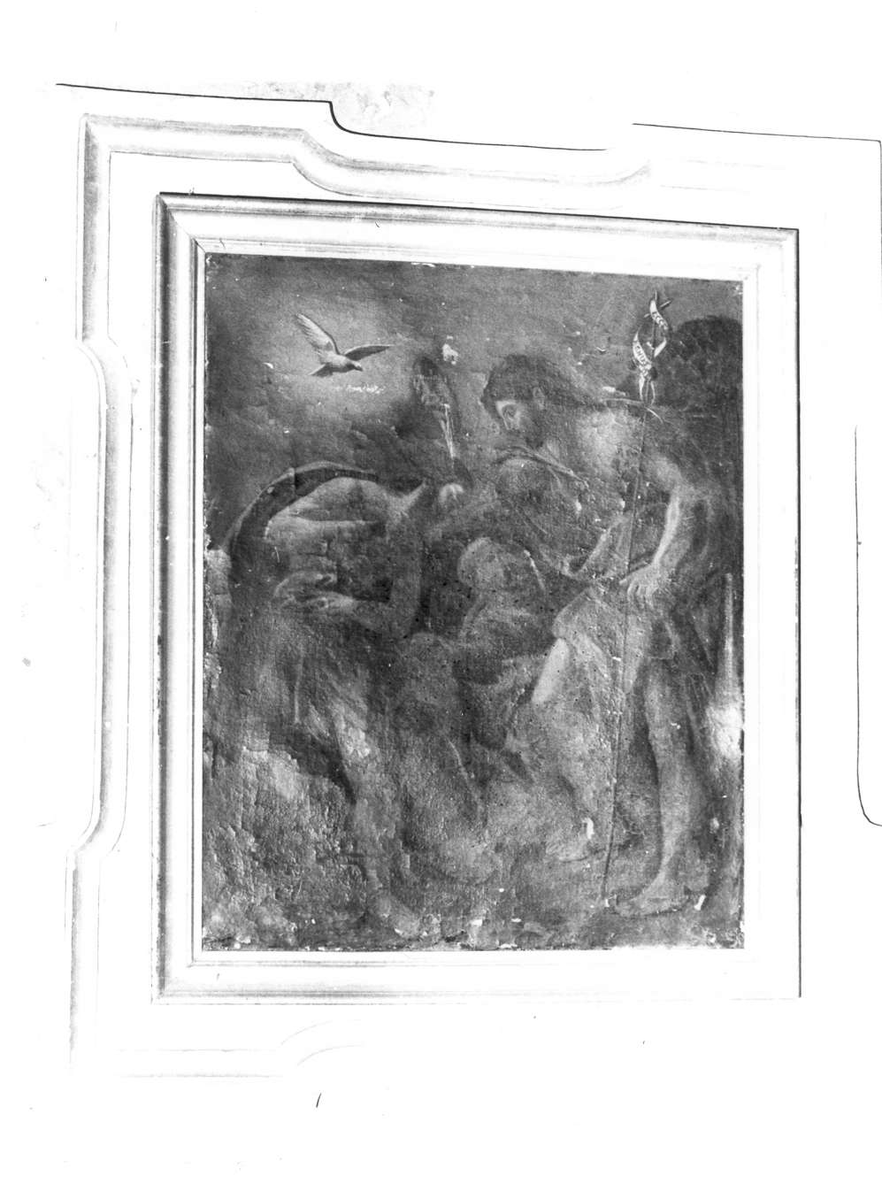 battesimo di Cristo (dipinto) - ambito emiliano (prima metà sec. XVIII)