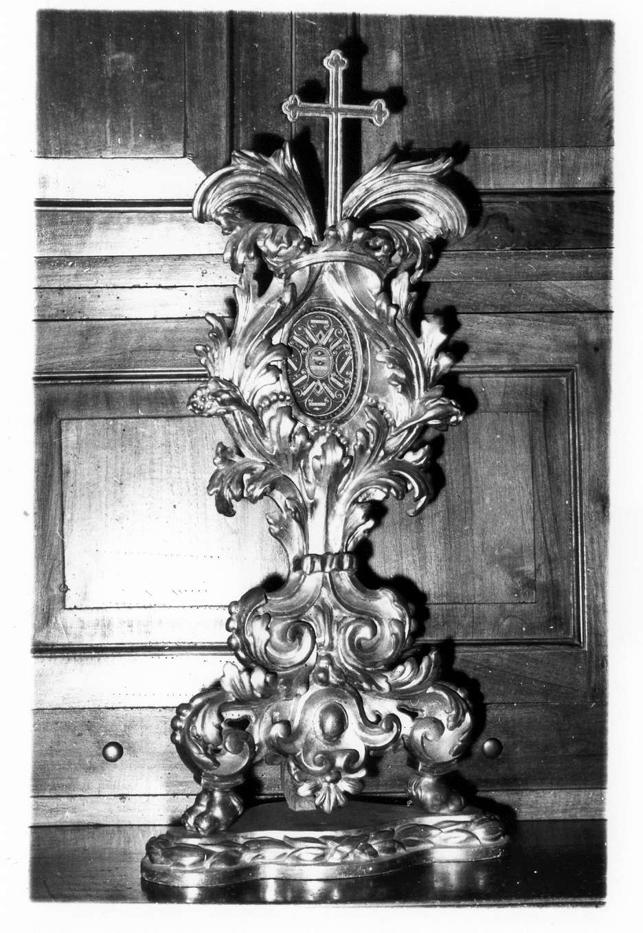 reliquiario - a ostensorio, serie - manifattura emiliana (sec. XVIII)