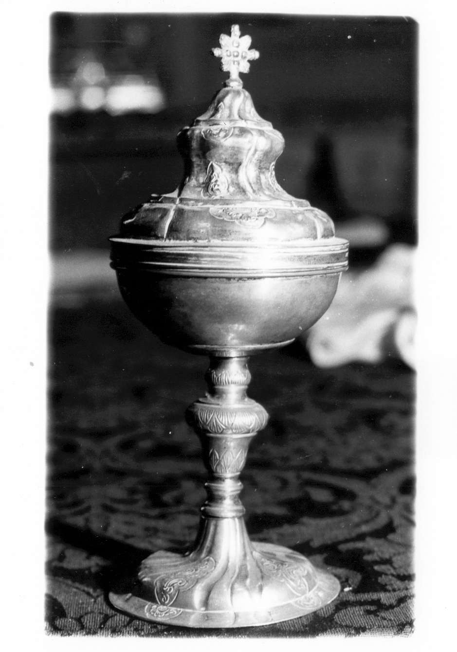 pisside - manifattura emiliana (seconda metà sec. XVIII)