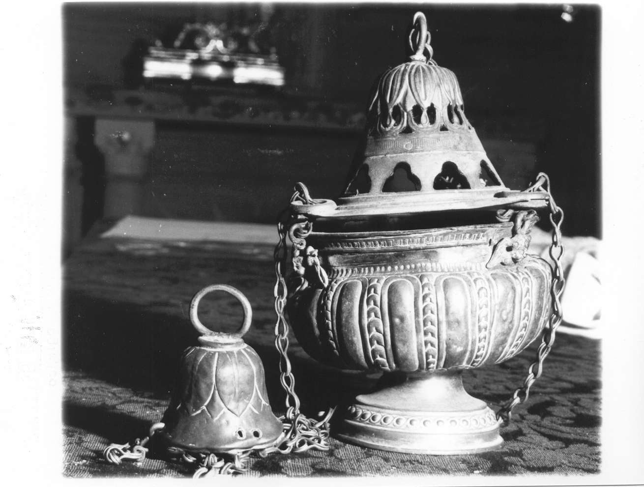 turibolo - manifattura emiliana (prima metà sec. XIX)