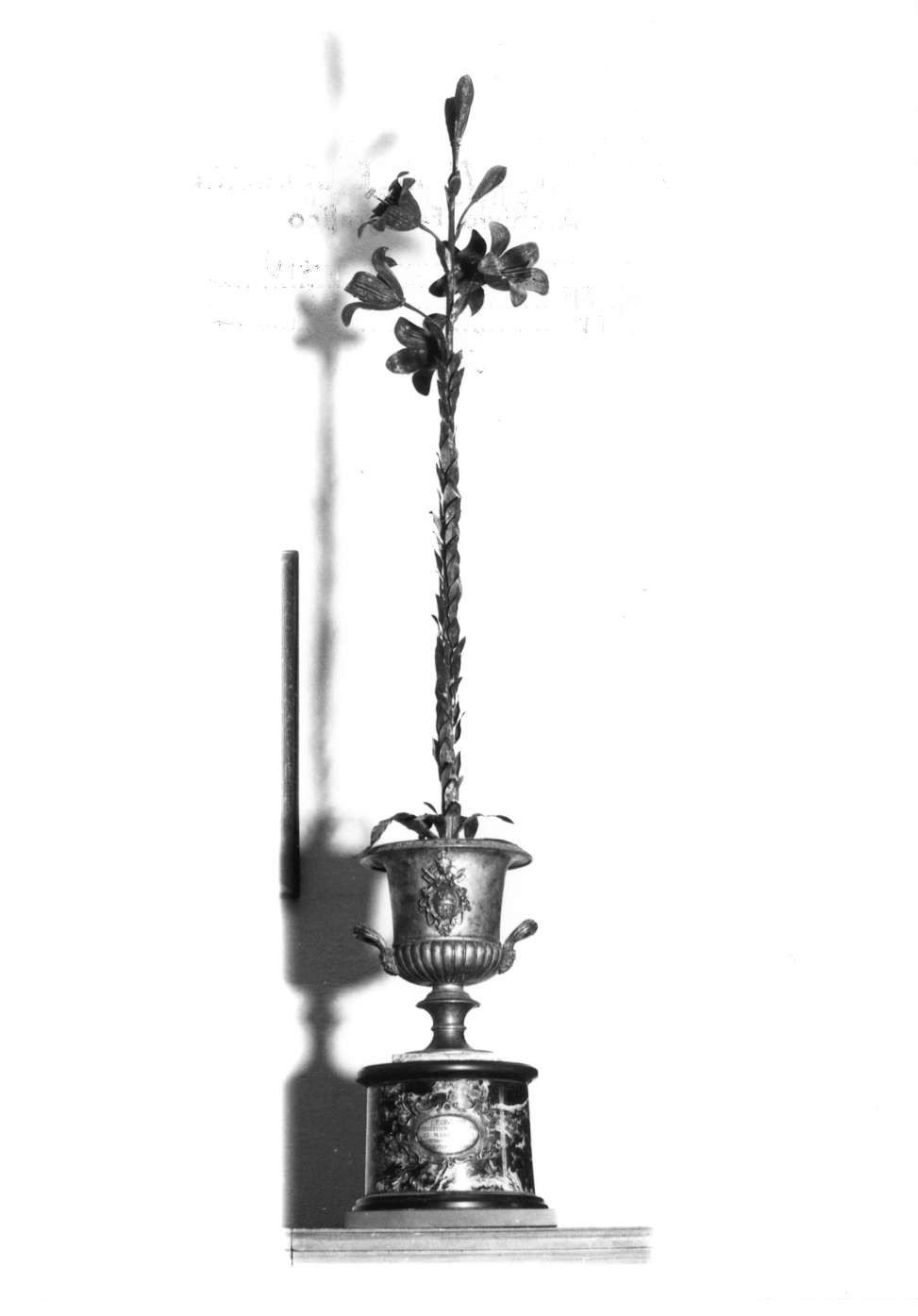 vaso da fiori - manifattura emiliana (seconda metà sec. XIX)