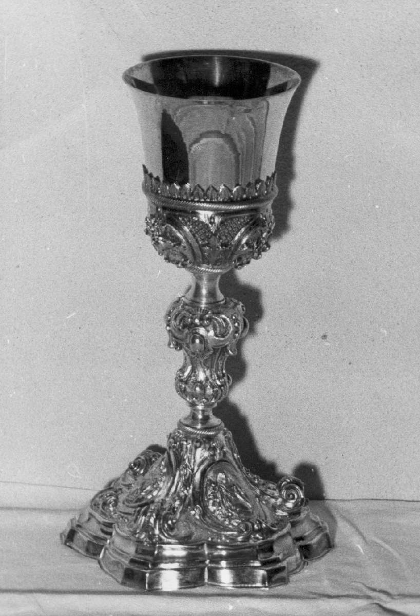 calice - manifattura italiana (seconda metà sec. XIX)