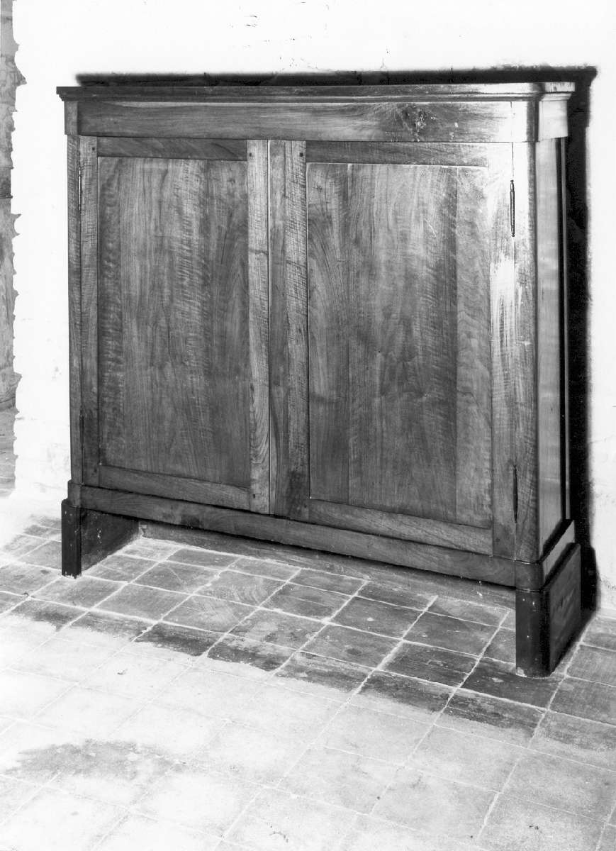 armadio da sacrestia - manifattura reggiana (seconda metà sec. XIX)