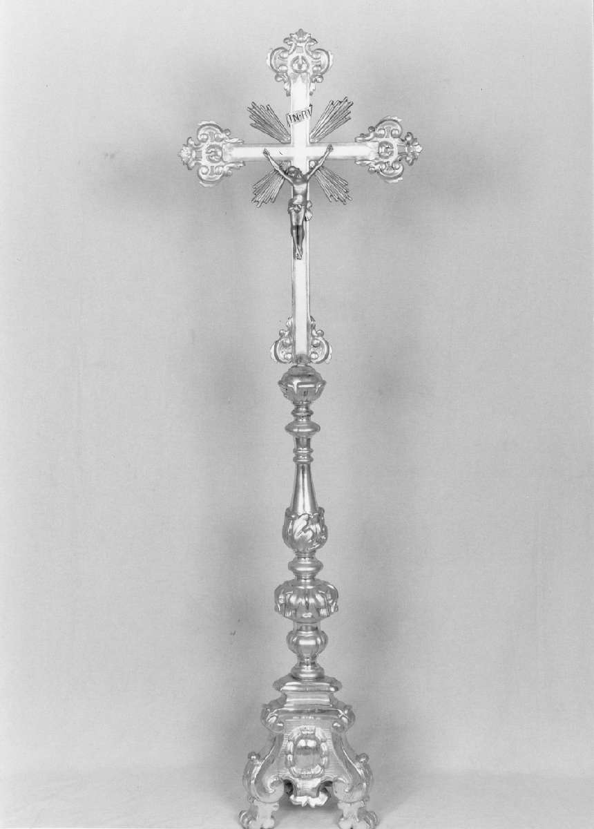 croce d'altare - manifattura reggiana (sec. XIX)