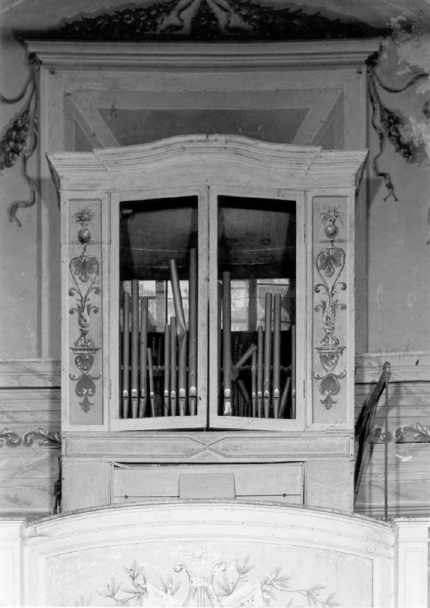 cassa d'organo - ambito reggiano (prima metà sec. XX)