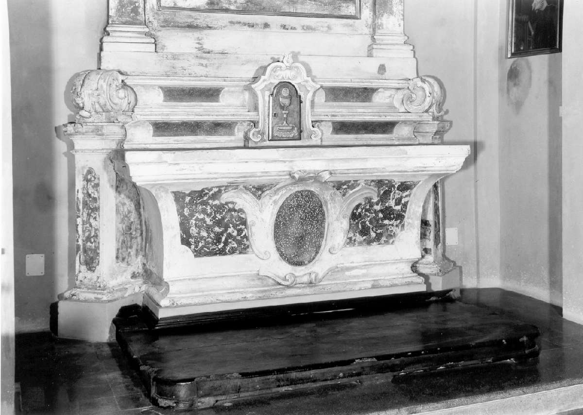 altare - manifattura reggiana (seconda metà sec. XVIII)