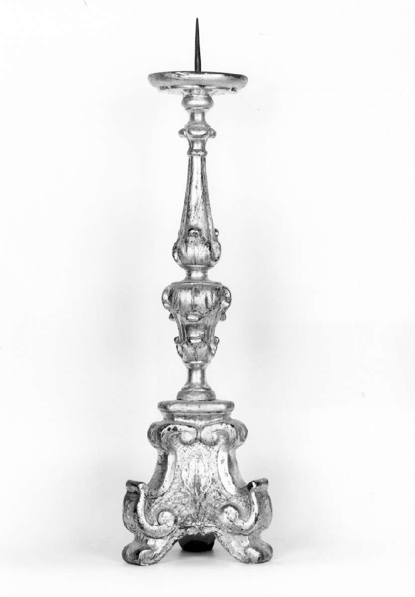 candeliere, serie - manifattura emiliana (seconda metà sec. XVIII)