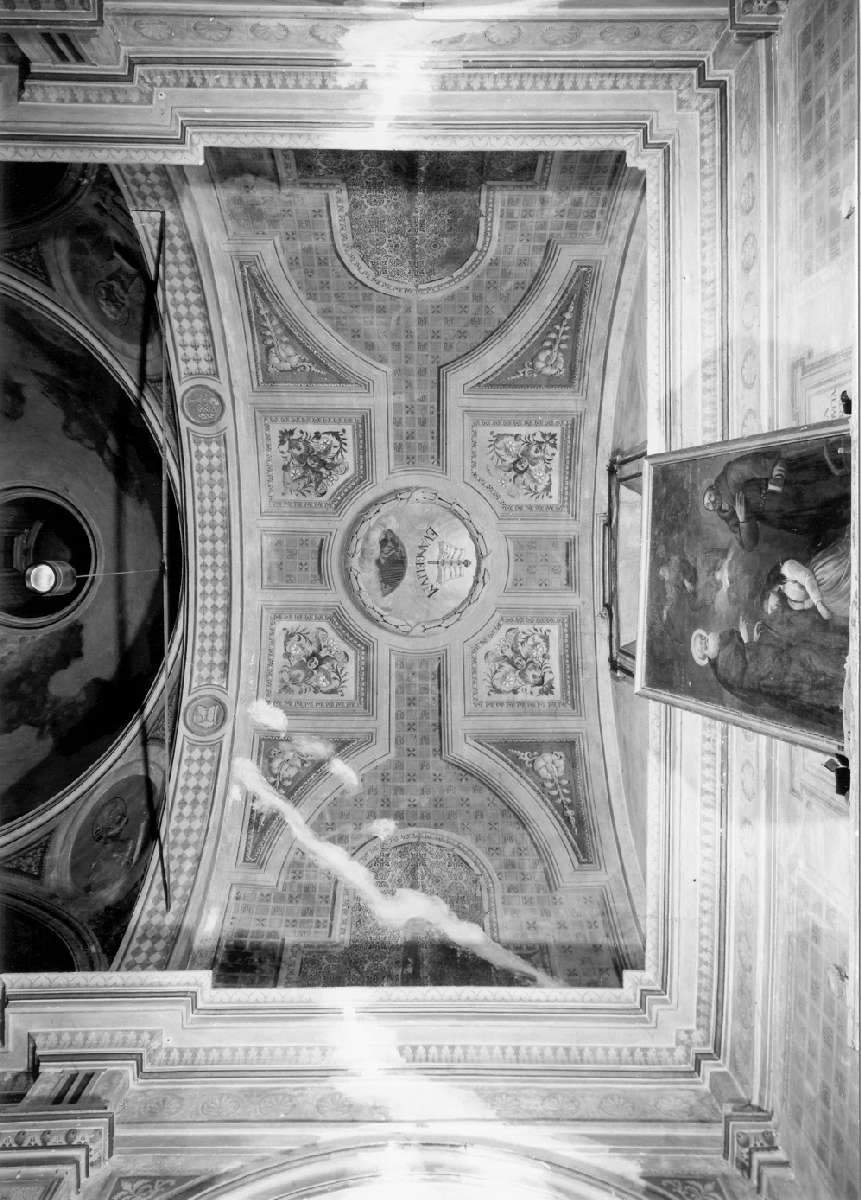 motivi decorativi floreali e geometrici (decorazione pittorica, complesso decorativo) di Mazelli Nello, Mazelli Enzo (sec. XX)