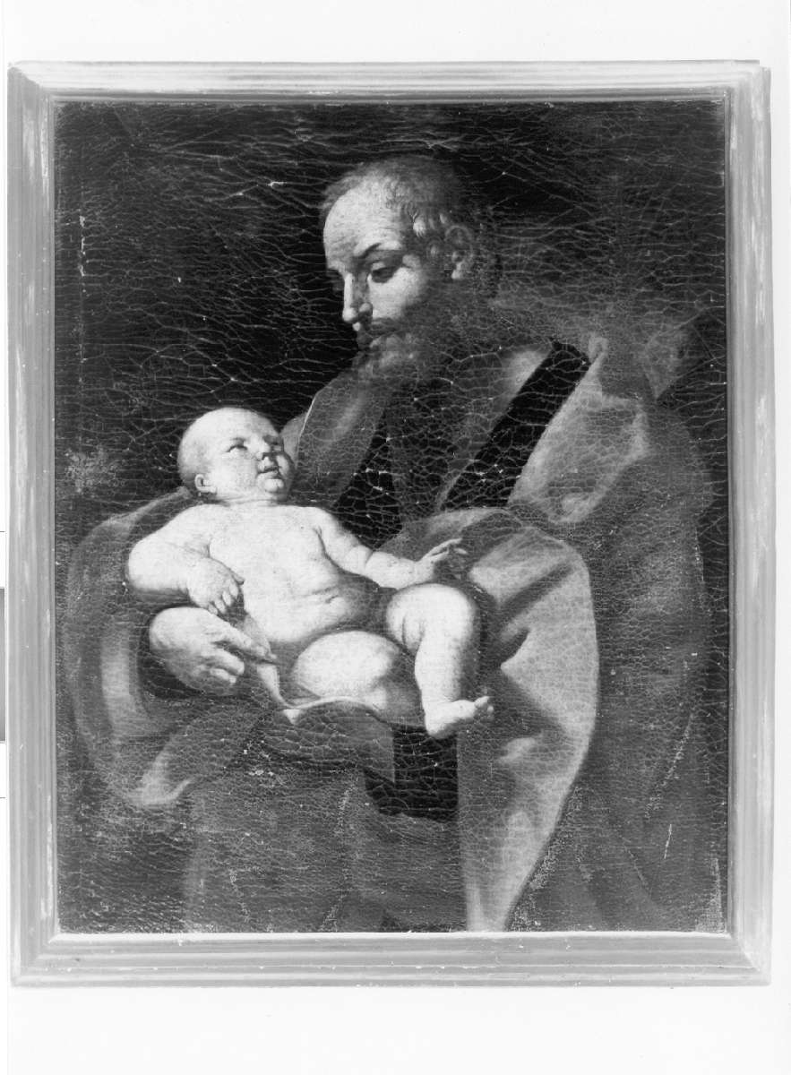 San Giuseppe con il Bambino (dipinto) - ambito emiliano (metà sec. XVIII)