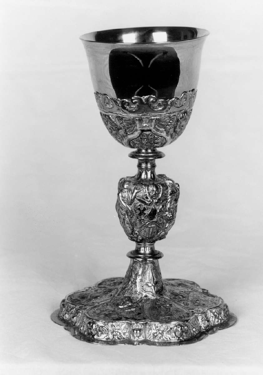 calice - manifattura emiliana (prima metà sec. XVII)