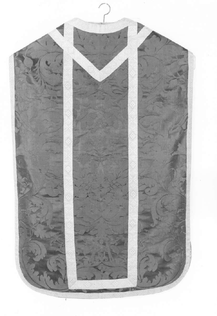 paramento liturgico, insieme - manifattura italiana (seconda metà sec. XIX)