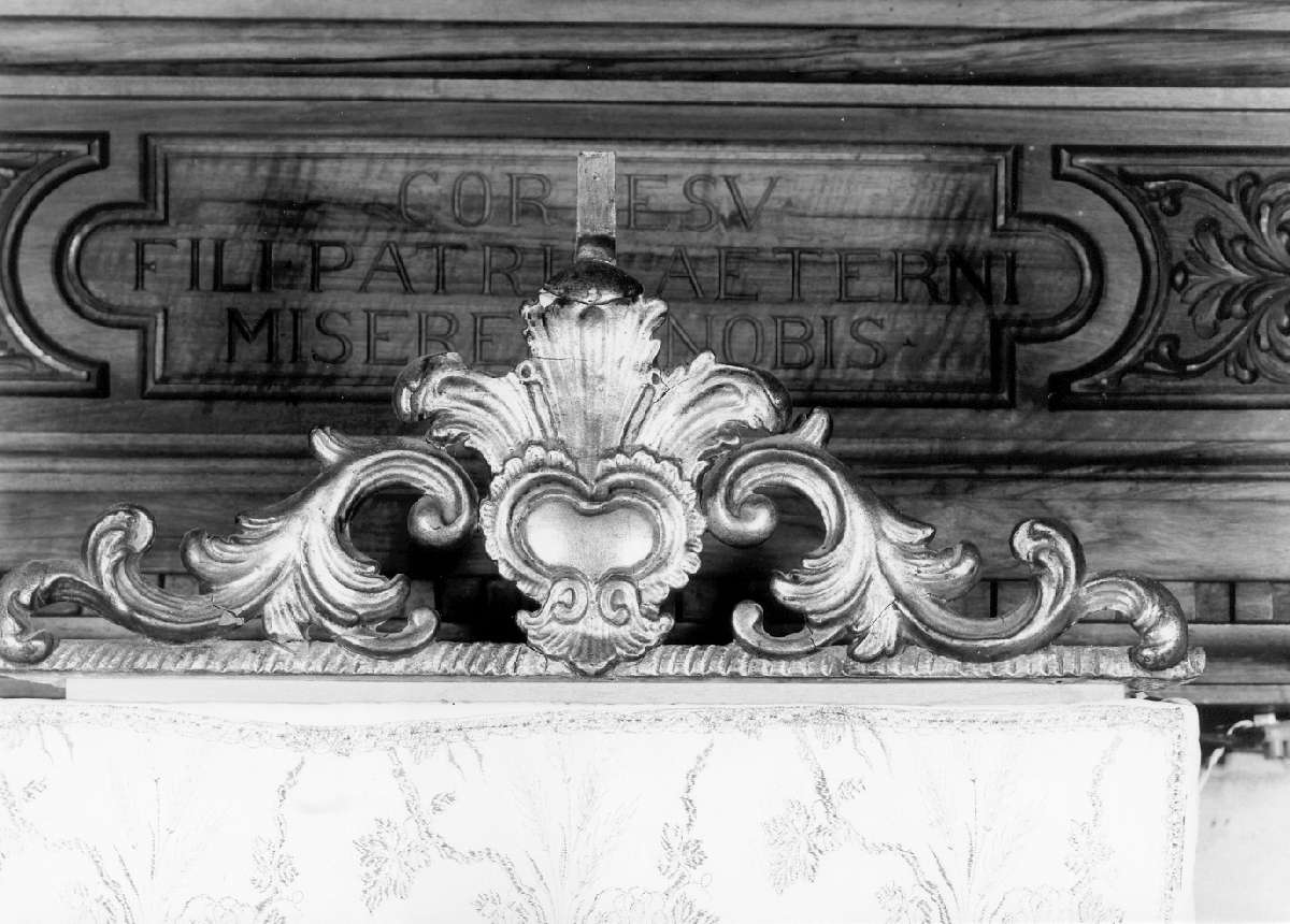 cimasa - manifattura reggiana (seconda metà sec. XIX)