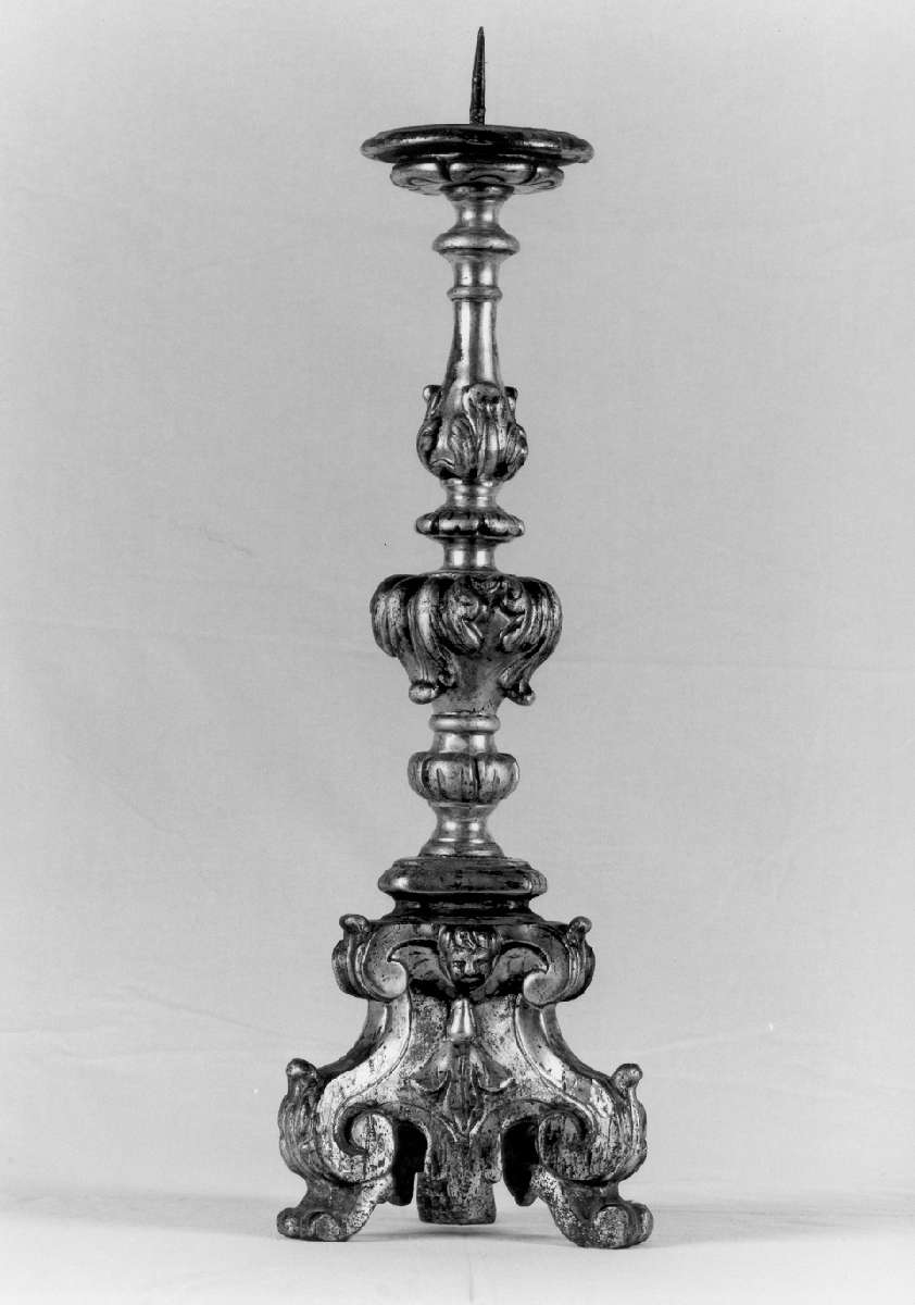 candeliere, serie - manifattura emiliana (sec. XIX)