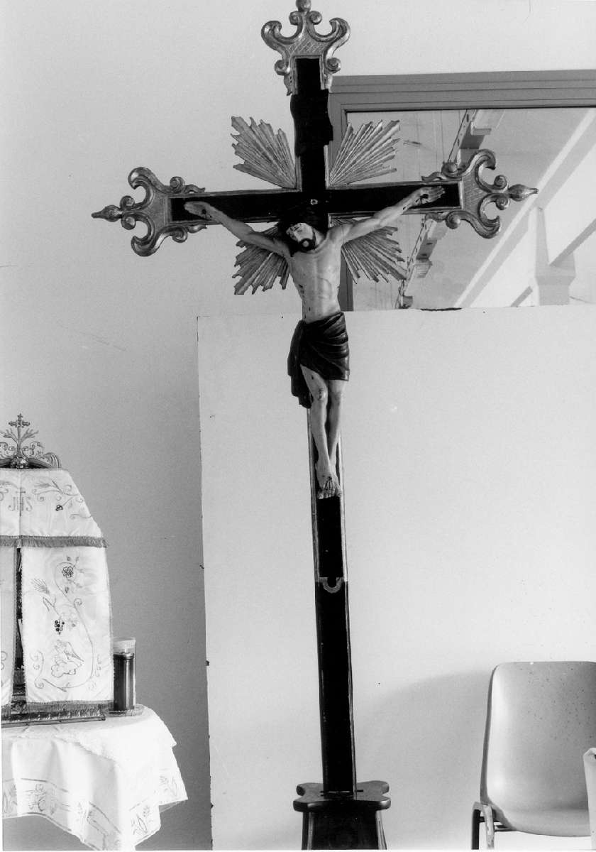 crocifisso - manifattura emiliana (secc. XVIII/ XIX)