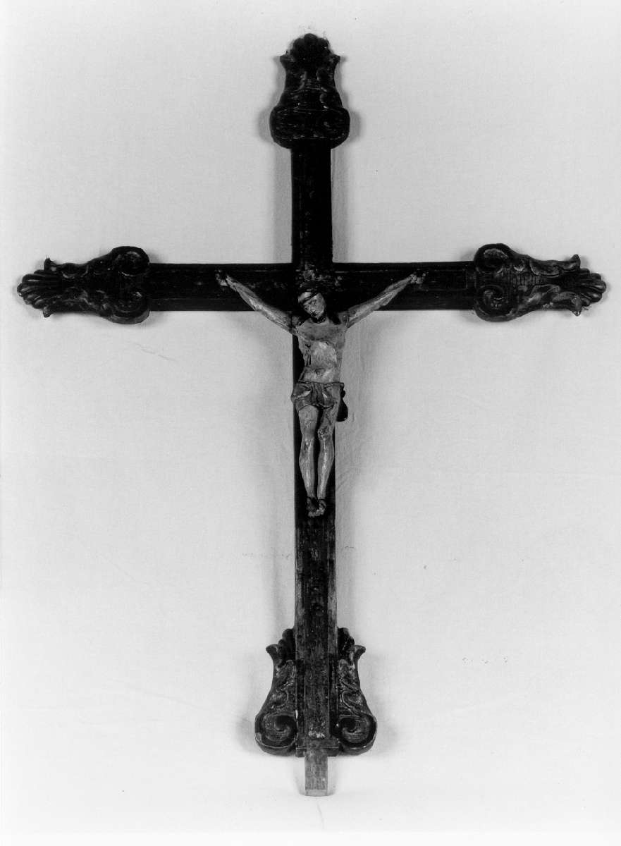 croce d'altare - manifattura reggiana (seconda metà sec. XIX)