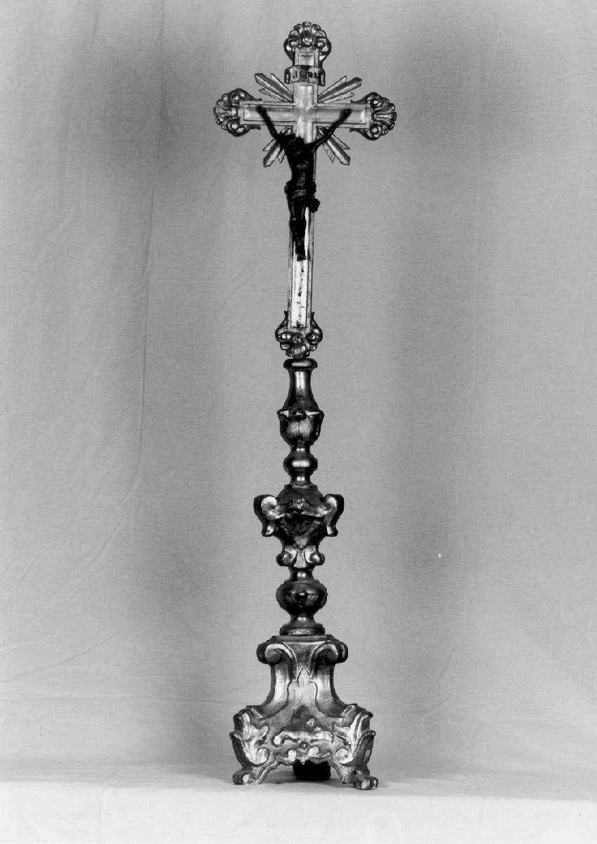 croce d'altare - manifattura emiliana (metà sec. XVIII)