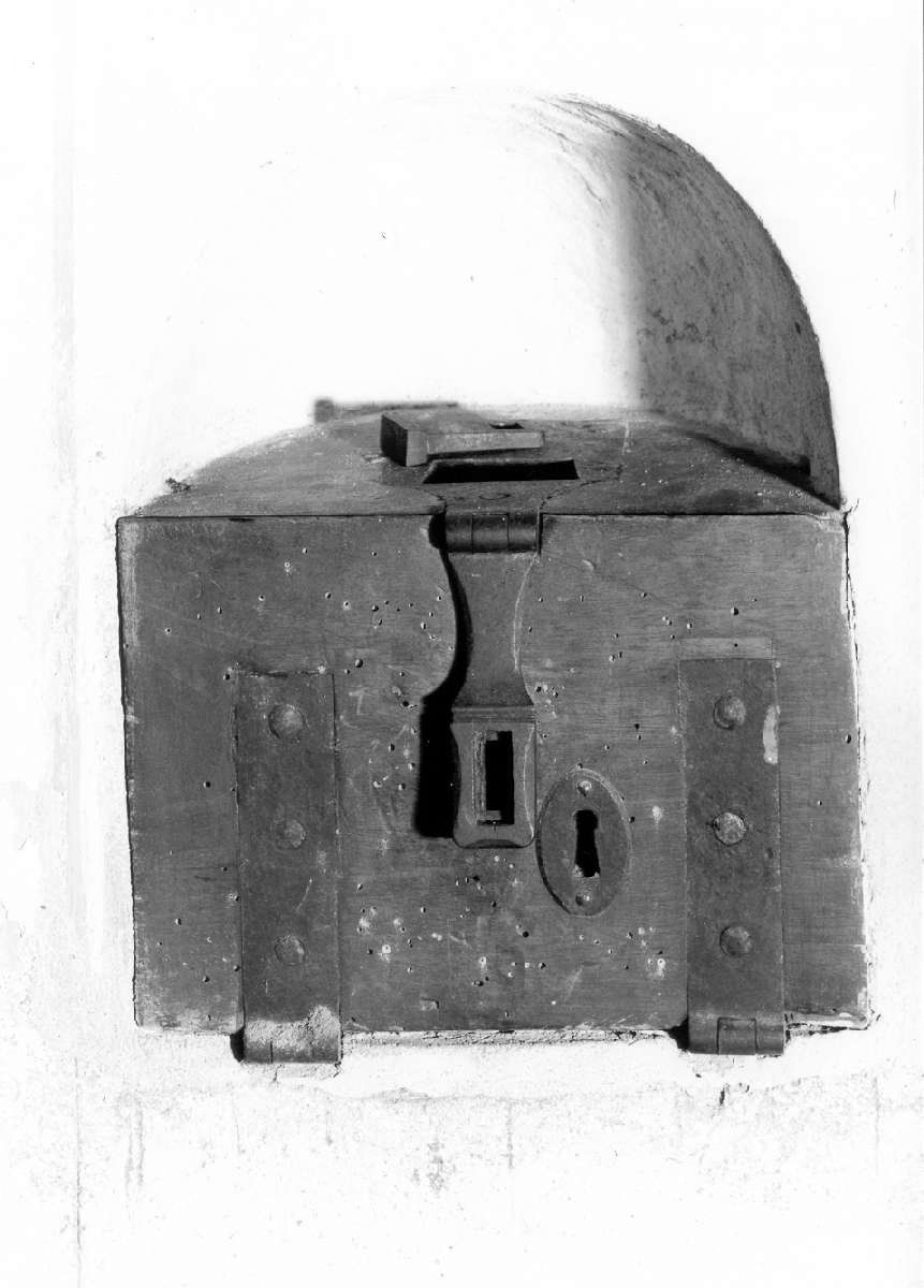 cassetta per elemosine - manifattura emiliana (seconda metà sec. XVIII)