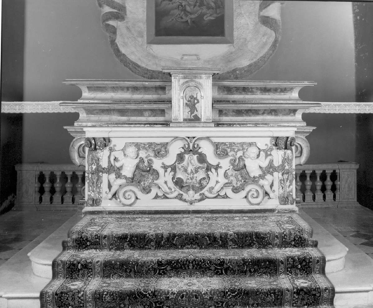 altare maggiore - manifattura emiliana (sec. XIX)