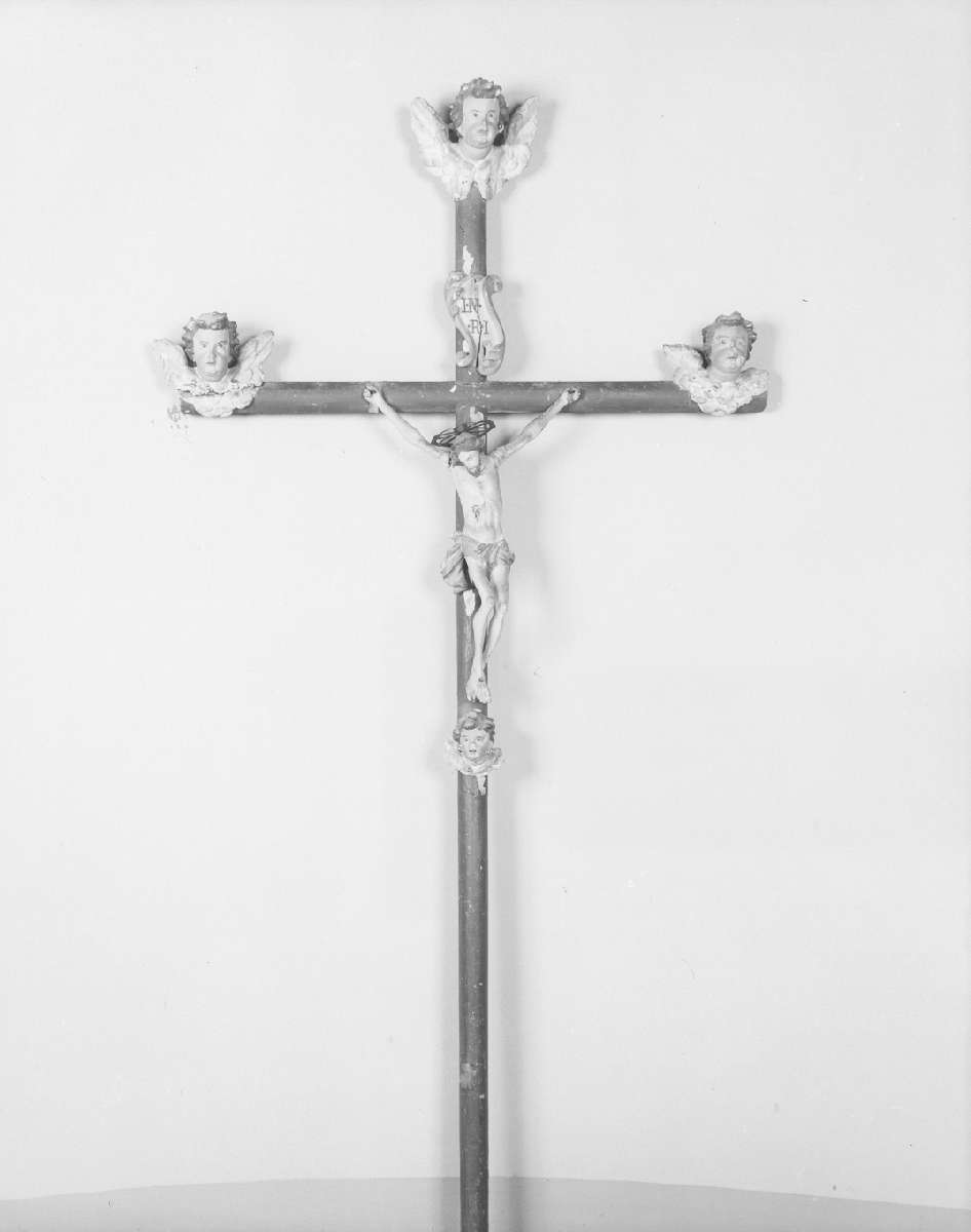 croce processionale - manifattura emiliana (seconda metà sec. XIX)