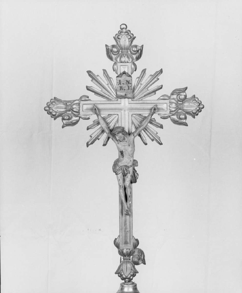 croce d'altare - manifattura emiliana (seconda metà sec. XIX)