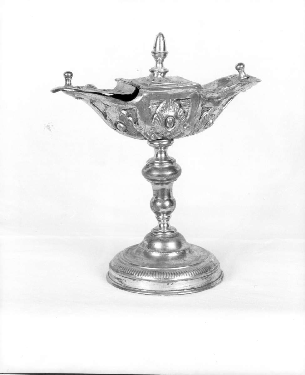 navicella portaincenso - manifattura emiliana (seconda metà sec. XIX)