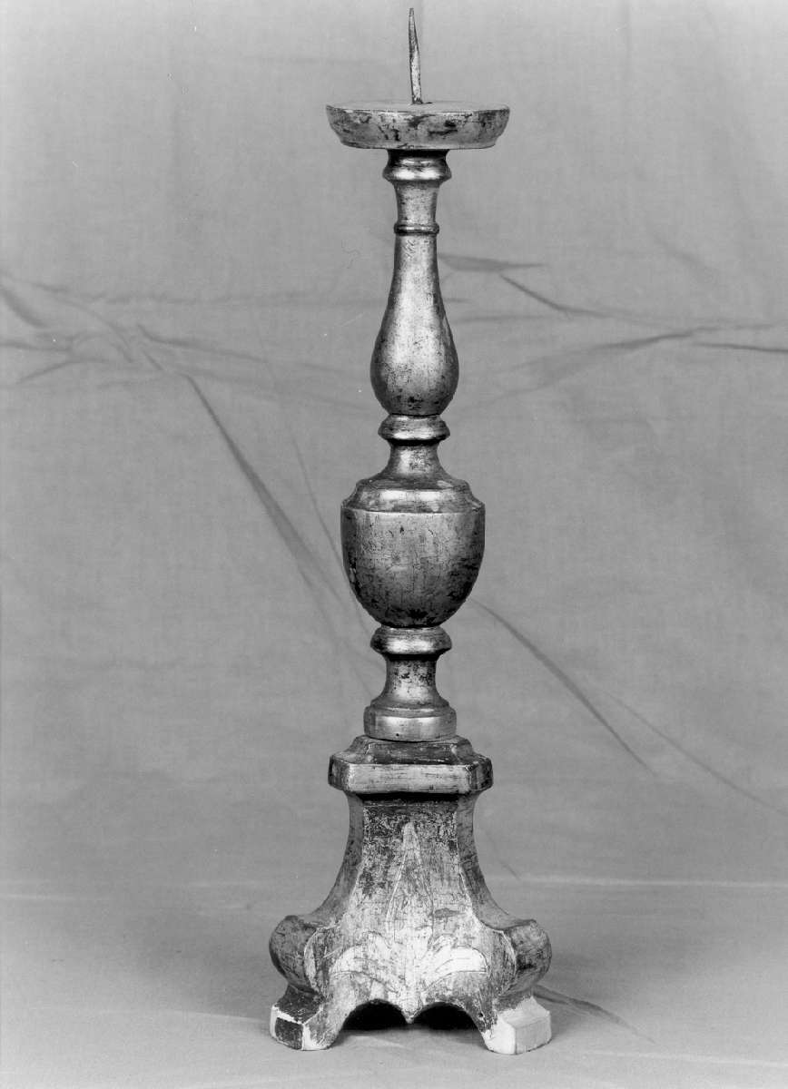 candeliere, serie - manifattura emiliana (prima metà sec. XIX)