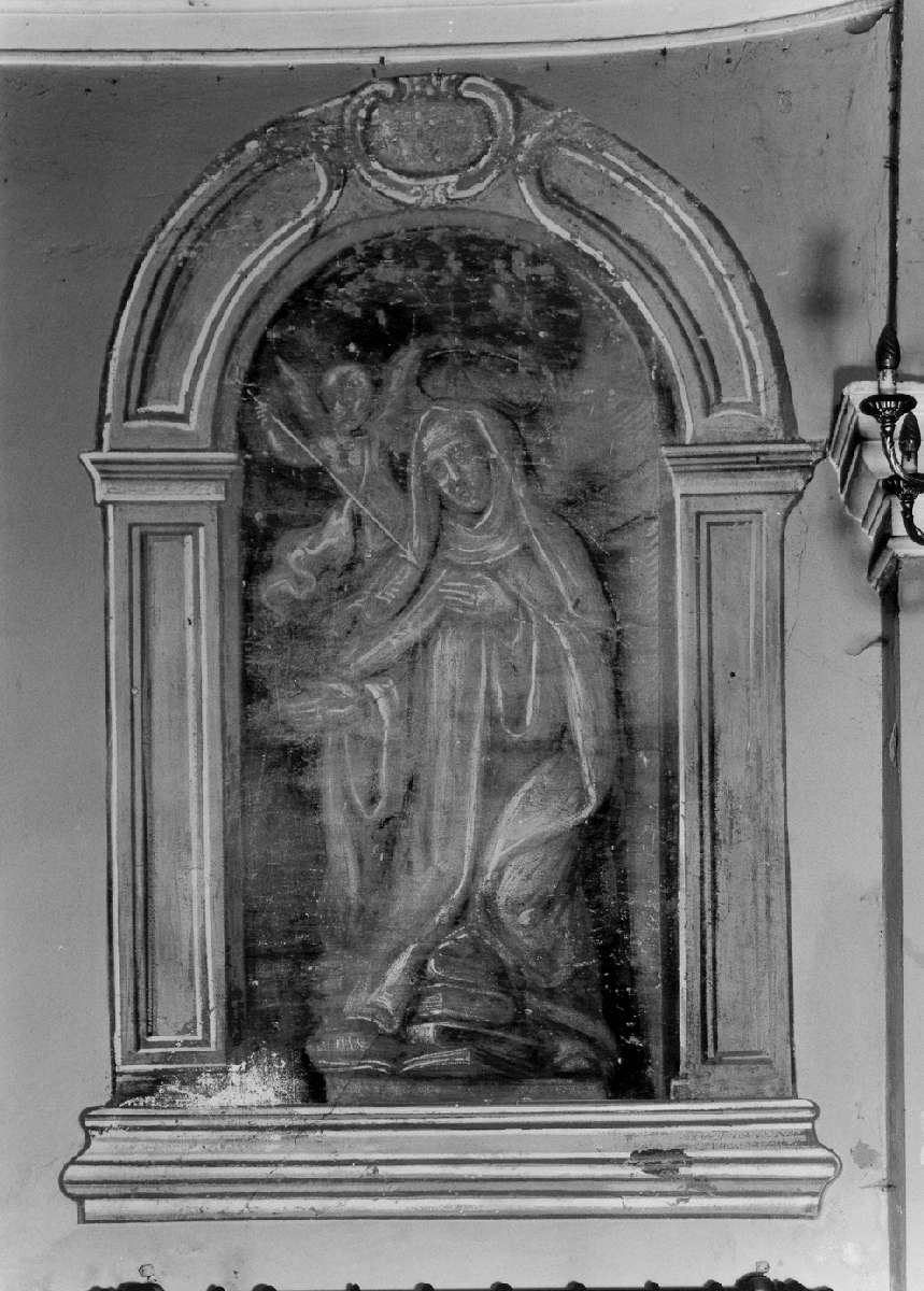 Santa Teresa d'Avila (dipinto, elemento d'insieme) - ambito modenese (sec. XIX)