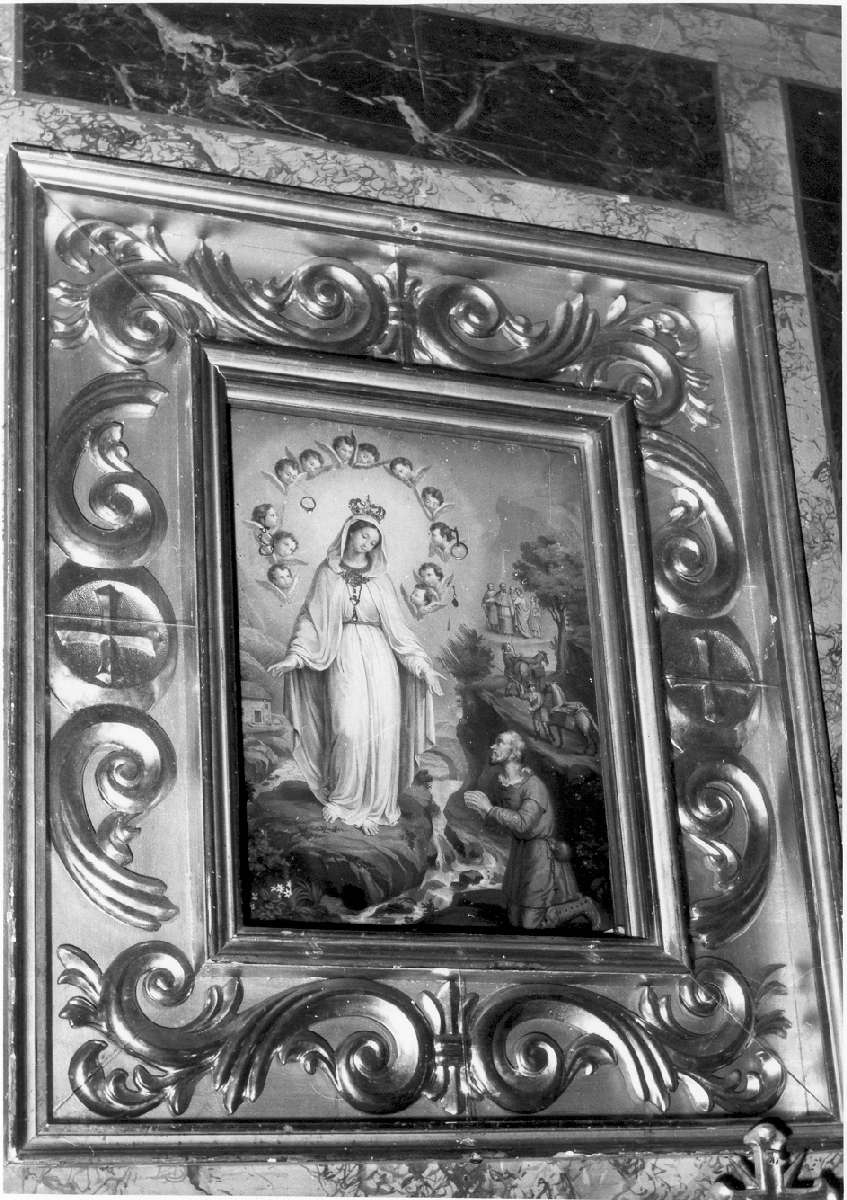 cornice, elemento d'insieme - manifattura emiliana (prima metà sec. XIX)