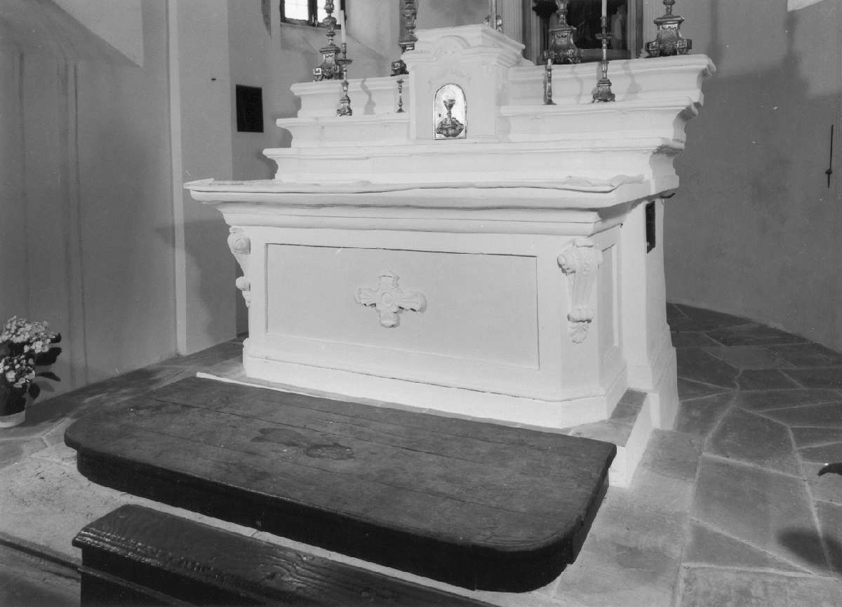 altare maggiore - manifattura emiliana (seconda metà sec. XVIII)