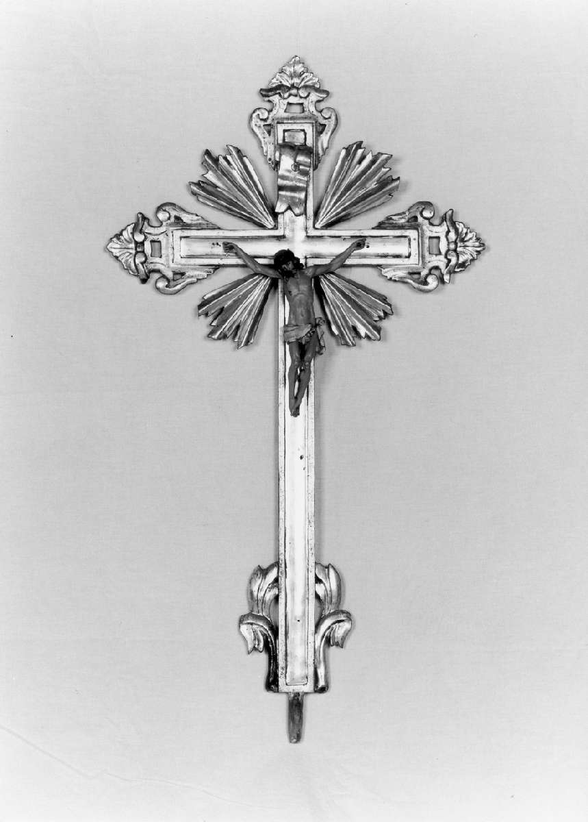 croce d'altare - manifattura reggiana (secc. XVIII/ XIX)