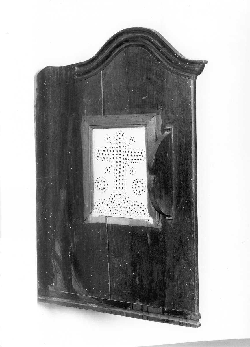 confessionale - manifattura reggiana (seconda metà sec. XVIII)