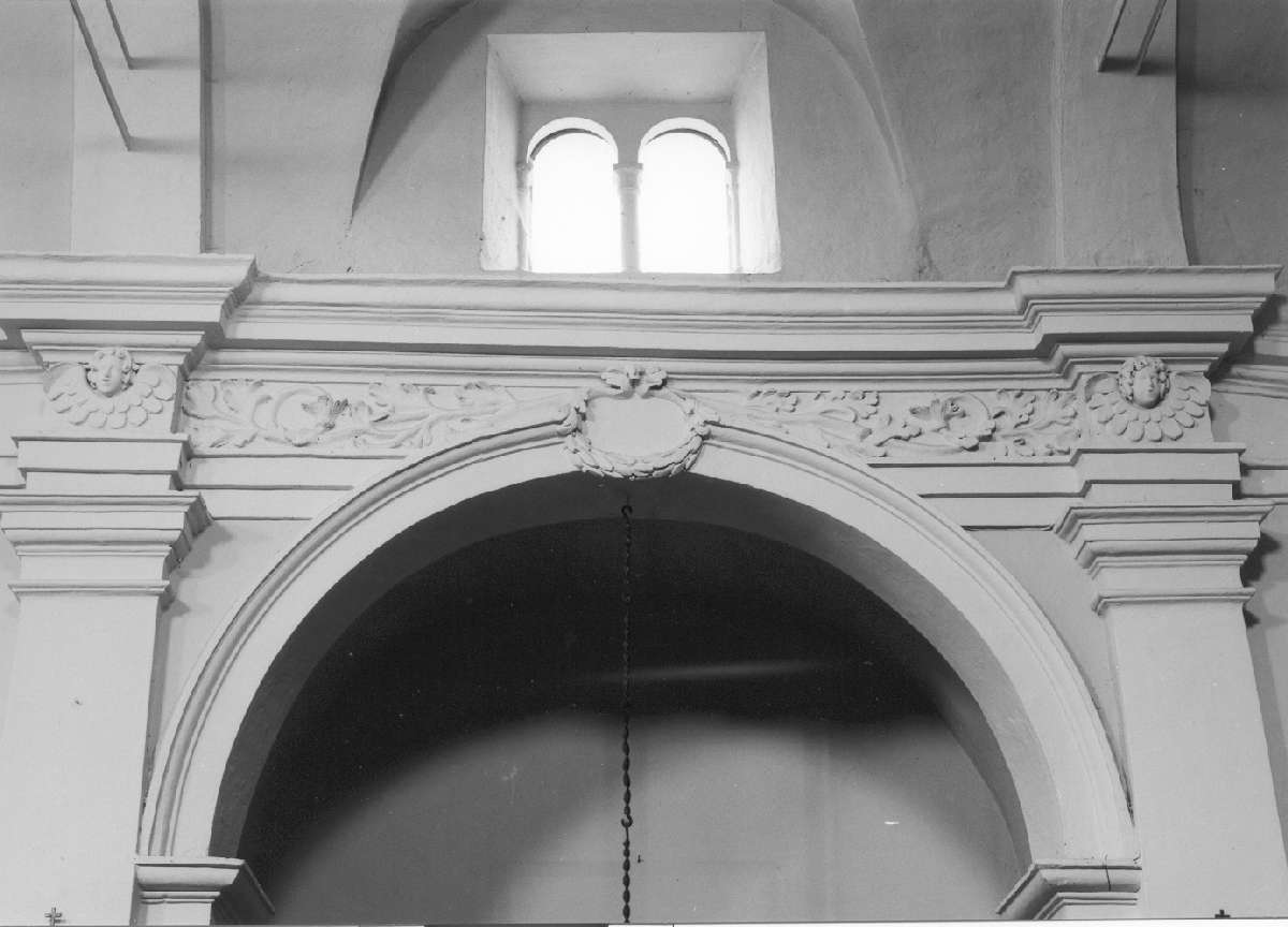 decorazione plastica, complesso decorativo - manifattura emiliana (seconda metà sec. XVII)